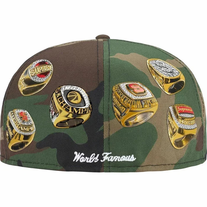 2026 Supreme Rings Box Logo New Era 'Woodland Camo'