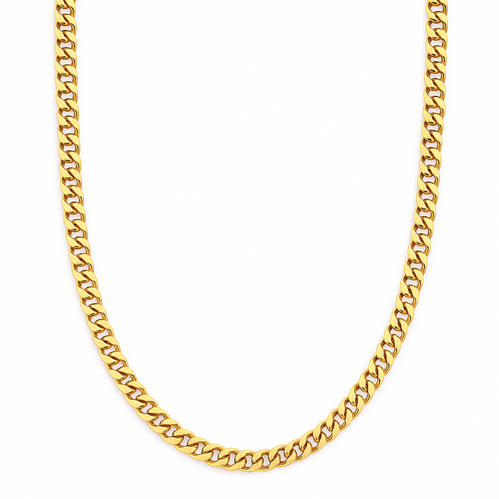 Adhara Cuban Chain Necklace — Short Necklace