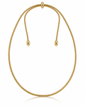 Adjustable Snake Chain Choker Necklace