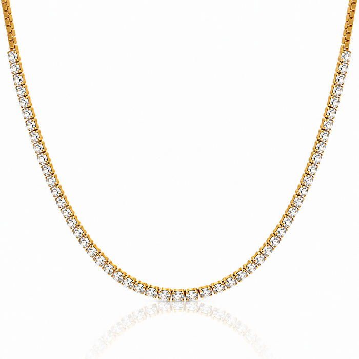 Adjustable Tennis Chain Necklace