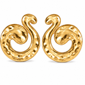 Aisha Swirl Statement Stud Earring