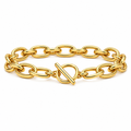 Allegra Chunky Oval Chain Toggle Bracelet — Chain Bracelet