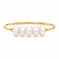 Allona Pearl Ring — Stackable Ring