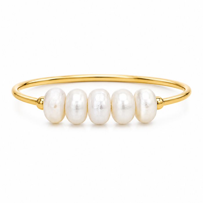 Allona Pearl Ring — Stackable Ring