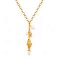 Amity Fish Lariat Necklace — Long Necklace