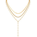 Anarosa Layered Lariat Necklace