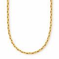 Anya Rectangular Box Chain Necklace — Short Necklace