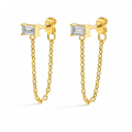 Bella Chain Stud Earring