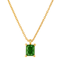 Bethany Baguette Necklace — Short Necklace