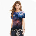 Blue sky digital print 3D T-shirt - Free Shipping