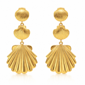 Calista Shell Drop Earring