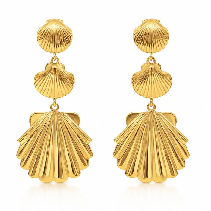 Calista Shell Drop Earring