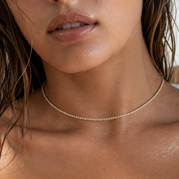 Camden Tennis Choker Necklace