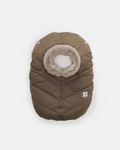 Moss Brown Faux Fur//