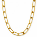 Carla Paperclip Chain Necklace — Short Necklace