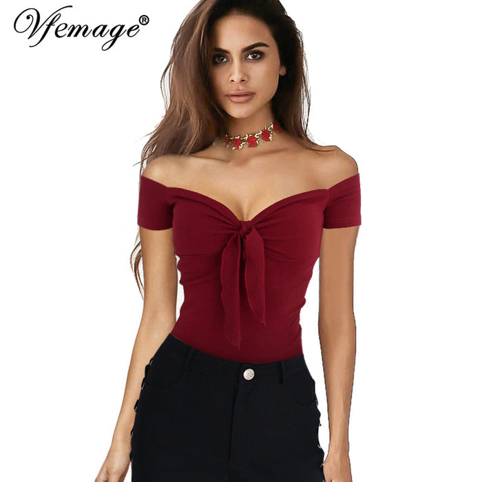 Casual Beach Party Stretch Slim T-Shirt - Free Shipping