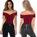 Casual Beach Party Stretch Slim T-Shirt - Free Shipping
