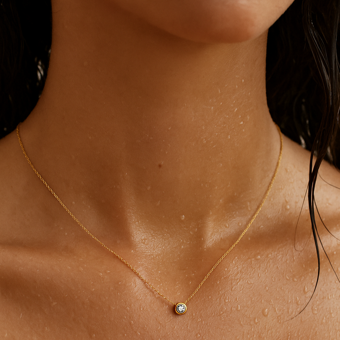 Cayla Dainty Necklace — Short Necklace