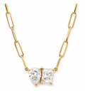 Cecilia Toi Et Moi Necklace — Short Necklace