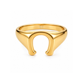Chance Horseshoe Ring — Statement Ring
