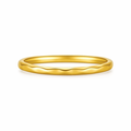 Chandler Hammered Ring — Stackable Ring