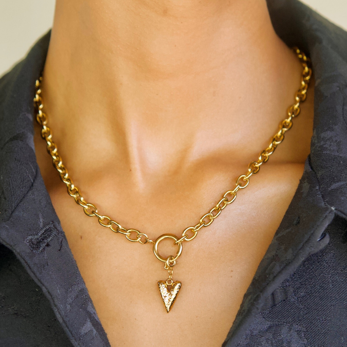 Charlotte Heart Charm — Charms & Pendants
