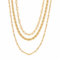 Chelley Multi Chain Choker Necklace