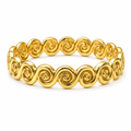 Chrishell Shell Bangle Bracelet