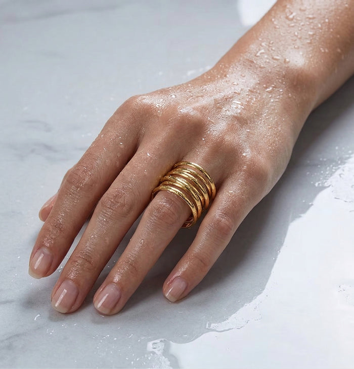 Coil Band Ring