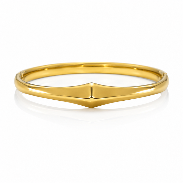 Contour Bangle Bracelet