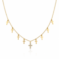 Cross Charm Necklace