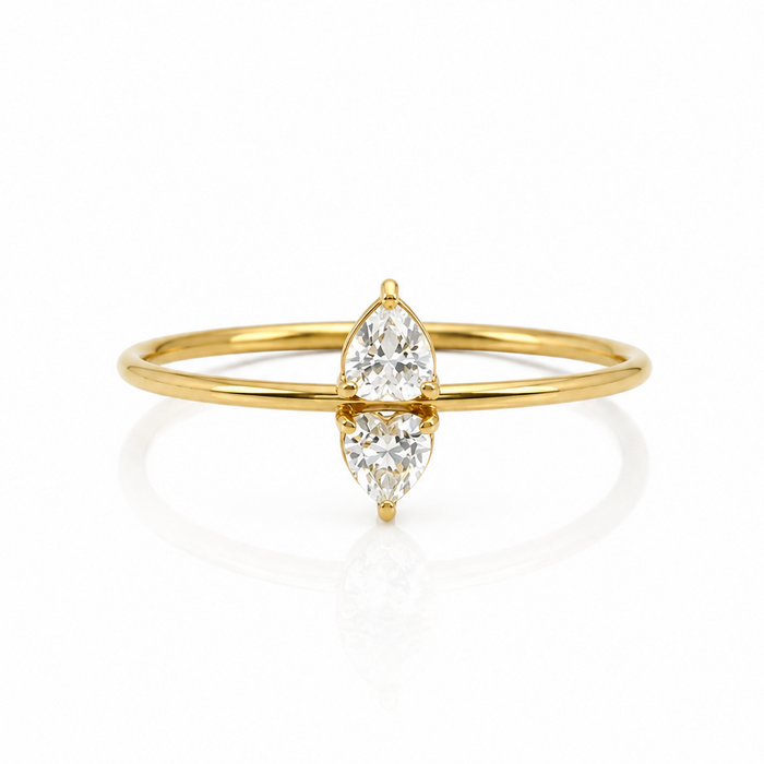 Dainty Heart Ring