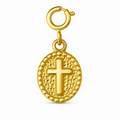 Delia Cross Charm — Charms & Pendants