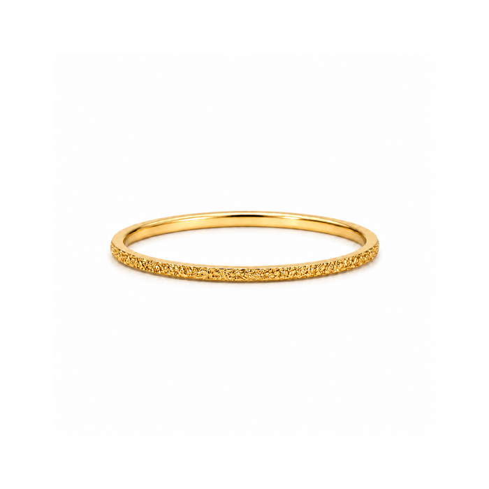 Dune Textured Pinky Ring