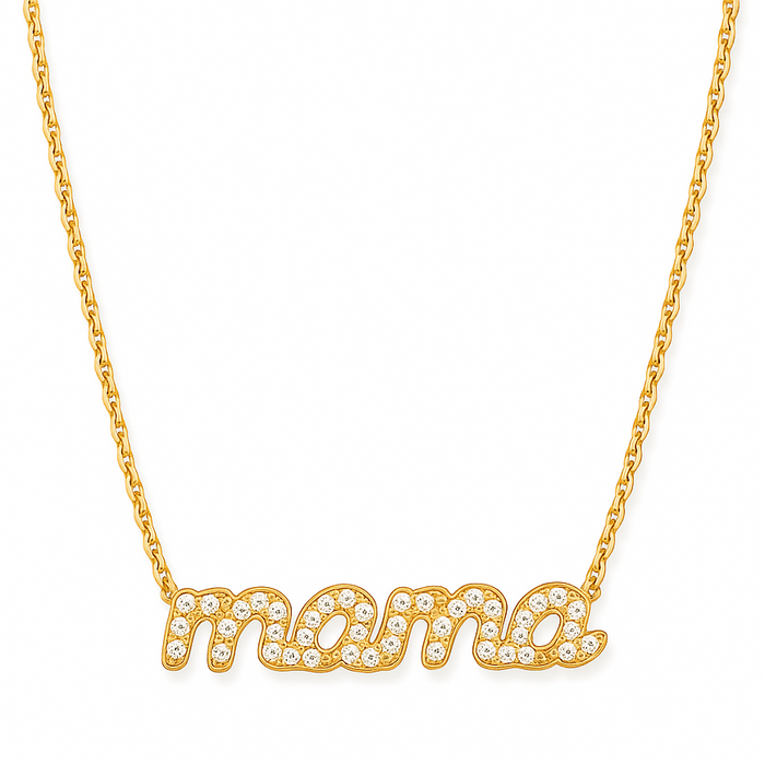 Eloise Mama Pendant Necklace — Short Necklace