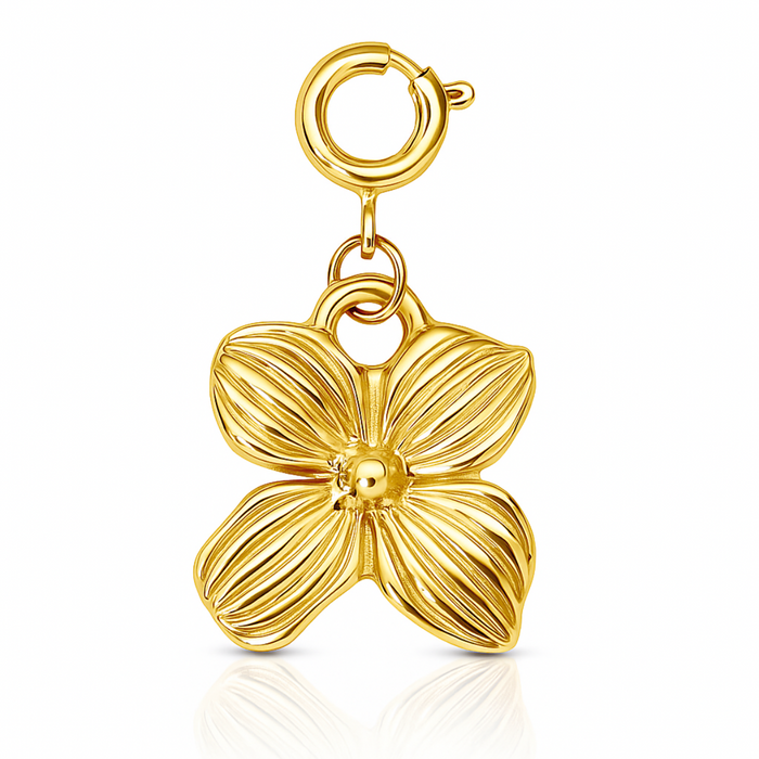 Emma Flower Charm — Charms & Pendants