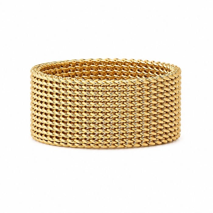Etta Mesh Ring — Statement Ring