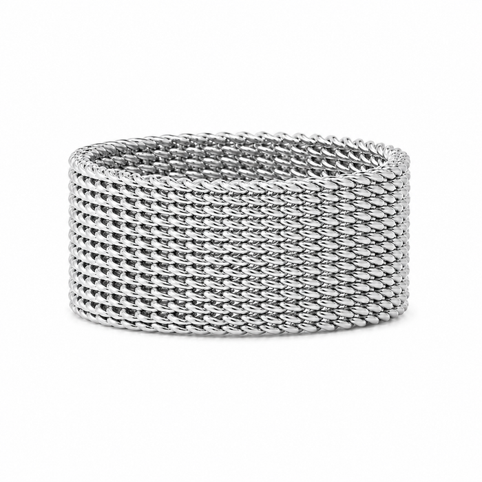 Etta Mesh Ring — Statement Ring