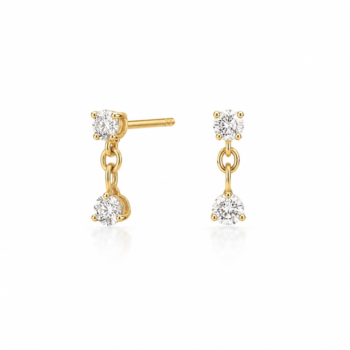 Evanora Double Drop Earring