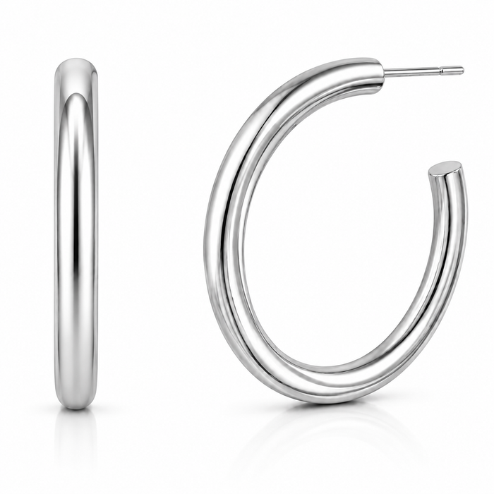 Flora Large Hoop Earring