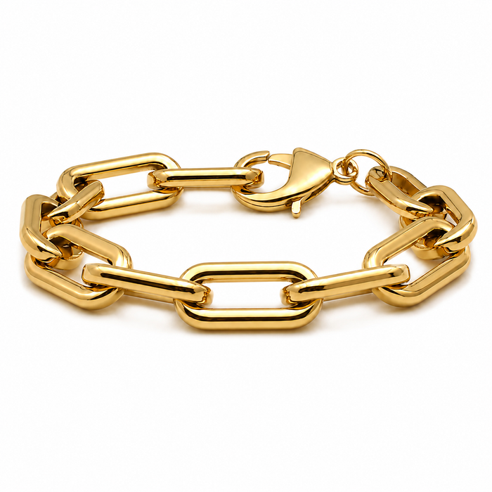 Gage Oversized Chain Link Bracelet