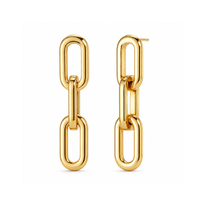 Gage Oversized Chain Link Earring