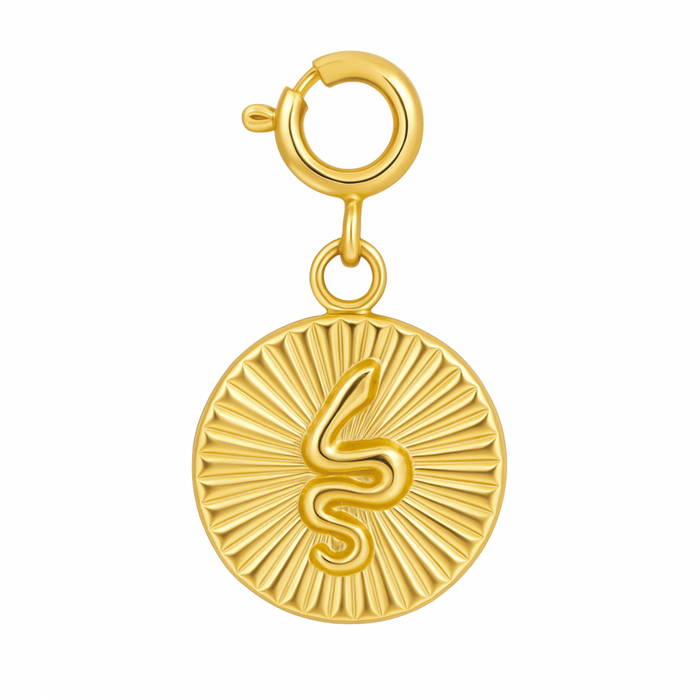Genesis Serpent Charm — Charms & Pendants