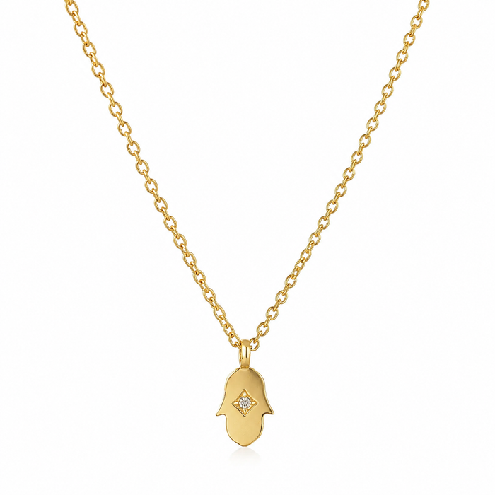 Hamsa Pendant Necklace