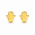 Hamsa Stud Earring