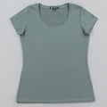 High Quality 21 Candy Color Cotton Basic T-shirt Women Casual - Free Shipping