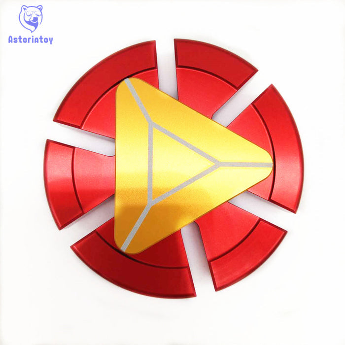 Iron Man Spinner Metal Red & Free Shipping
