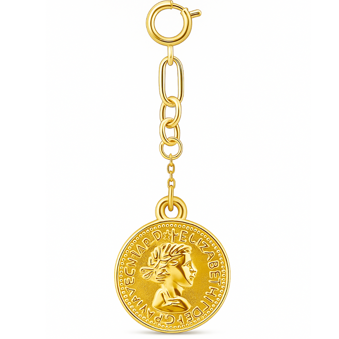 Ivey Coin Charm — Charms & Pendants