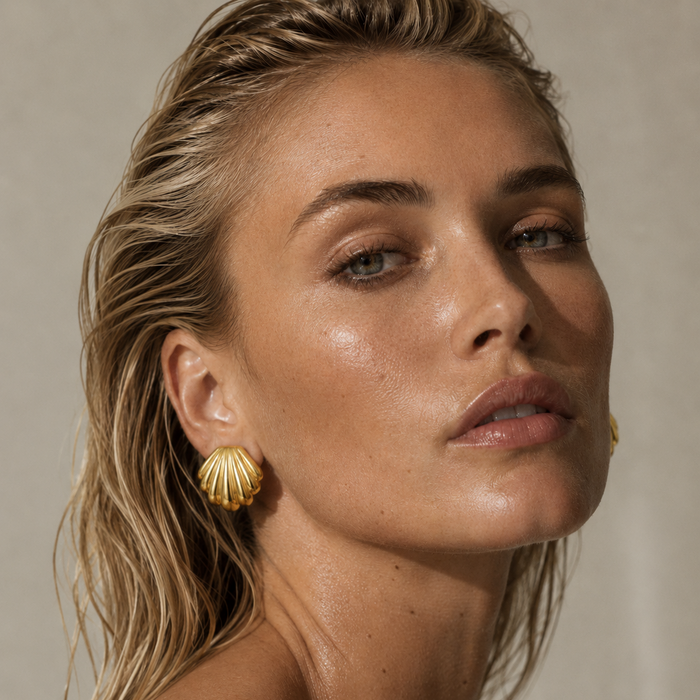 Izel Shell Earring — Stud Earring