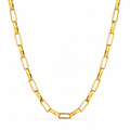 Julia Elongated Chain Necklace — Short Necklace